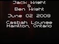 free jazz with father son duo of jack wright (alto saxophone) and ben wright (upright bass)