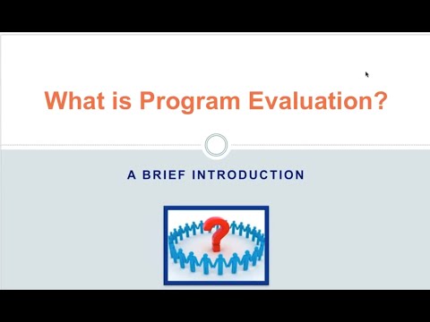 Evaluating Product Program Project