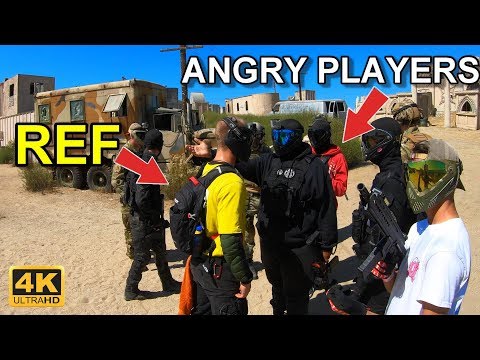 SC Village: EVERYONE wants to ARGUE! Crazy Airsoft Triggering!