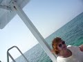 Glass Bottom Boat at Freeport, Bahamas