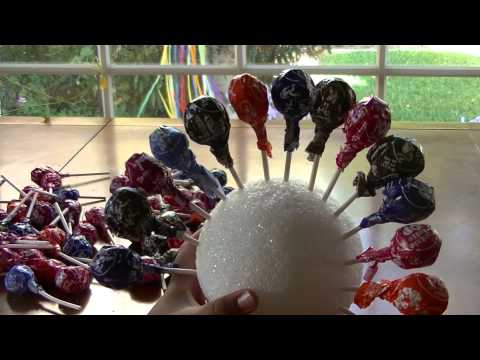 how to make a lollipop tree