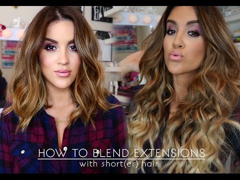 how to apply hair extensions