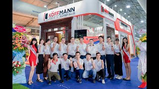 Những khoảnh khắc ấn tượng của cửa thép vân gỗ Koffmann tại Vietbuild Tp.HCM 2022