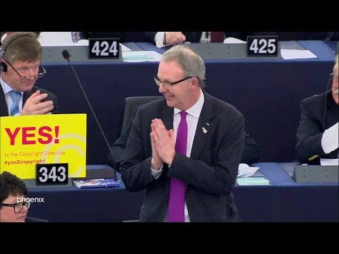 Abstimmung ber die EU-Urheberrechtsreform am 26.03.19