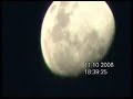 Strange light on the Moon, Filmed from NZ