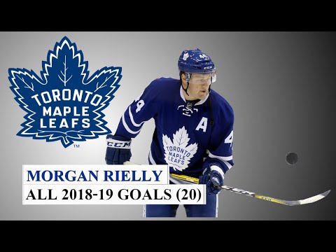 Morgan Rielly (#44) All 20 Goals of the 2018-19 NHL Season
