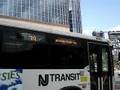 New Jersey Transit : Neoplan AN-459 Articulated Bus & Flxible Metro D Going Into Newark Penn Station