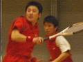 ASAKAWA/KOMINE vs. HANADA/KAWAMURA part1 浅川・小峯vs.花田・川村【ソフトテニス】