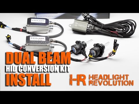 video-linktoworks-How to Install a Dual Beam HID / Bi-Xenon HID Conversion ...