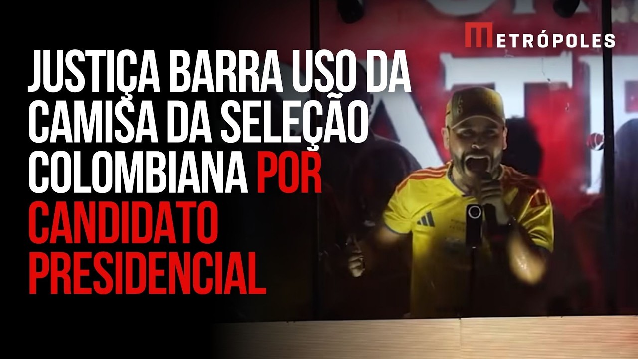 Justiça da Colômbia proíbe candidato à presidência de usar camisa da seleção como 'símbolo'
