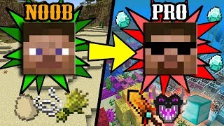 NEW Extreme&Simple Ways to Transform from NOOB to PRO in Minecraft (Aquatic Update included)