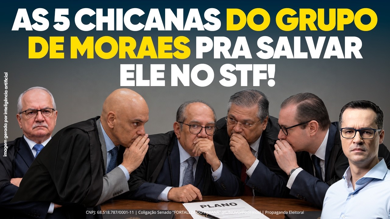 As 5 Chicanas do Grupo de Moraes Pra Salvar Ele no STF!