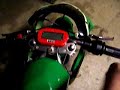 For you viewers that give a sh*t, its a 40mm headkit with a boost port that was cut using the stock cylinder with hand porting on the exhaust port, 14/14 rep with 72 jet, ip2 reed housing with a modified C1 reed block, lightened 6 fin flywheel, ip2v2 pipe and banshee clutch.