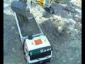 escavatore rc model bernett liebherr 944 3