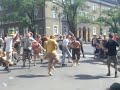 Przystanek Woodstock 2007 Kostrzyn - Pogo przed dworcem PKP