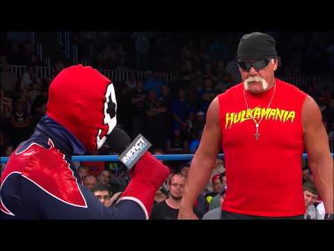 TNA - After Suicide won back the X Division title it was discovered that the man in the Suicide gear was not actually Suicide. Hulk Hogan was able to get to the bo...