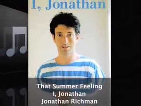 jonathan richman that summer feeling