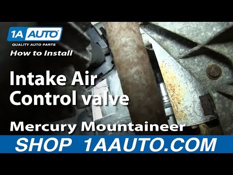 How To Install Replace Intake Air Control valve 2001-04 2.0L Ford Escape Mercury Mountaineer