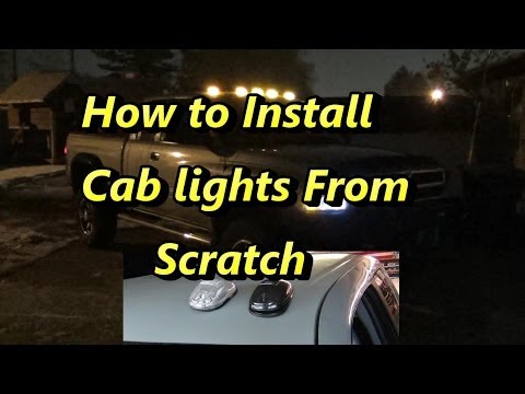 How to Install Atomic LED Cab Lights From Scratch