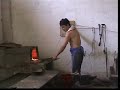 Forging of sword in Longquan China