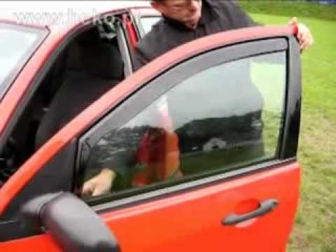 Montageanleitung für Windabweiser