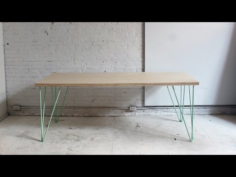 dining - In this episode Ben show how easy it is to make a nice sturdy table out of a single sheet of plywood. This project is so easy and simple we weren't sure if it was worth posting. It came...