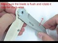 How To Convert a Boker or Smith & Wesson Into A Switchblade