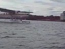 Victoria Harbour Ferry w/ Seaplane landing