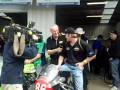 MotoGP Forgotten Era Historic Support Race - Keith Higgs Beau Beaton Interview by Ken Wootton