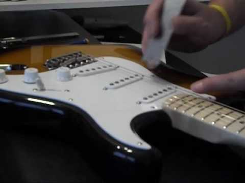 how to adjust electric guitar pickups