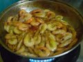 Cooking shrimp whit sprite