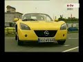 test de la smart roadster brabus VS opel speedster. realise par un magasine auto.