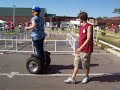 Trisha vs the segway Trisha vs the segway