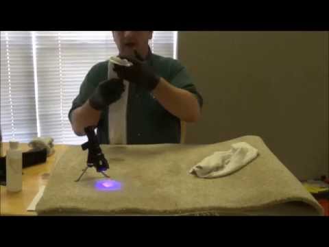 how to remove uv dye