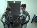 (786 473 6775)www.drawingonpeople.com bodypainting miami beach