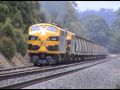 Australian Railways; EMD's down under; Three 567's, a full load and a 2% grade