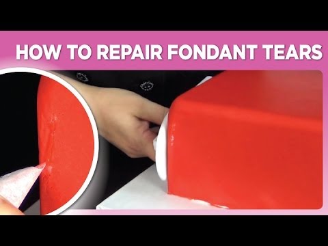how to patch fondant