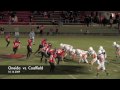 Dylan West | Oneida vs. Coalfield - 10.16.2009