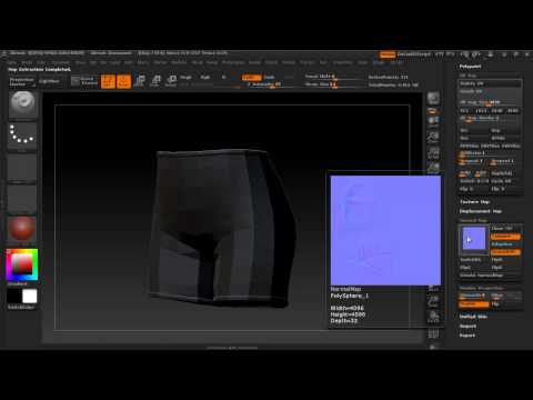 how to apply normal map in zbrush