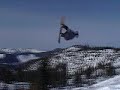 double back-flip en snow