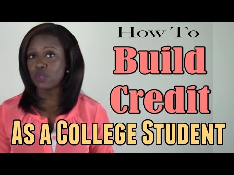 how to build credit with a credit card