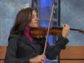 Miss Wisconsin Plays the Violin