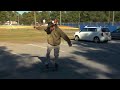 Advanced Street Skateboarding : How to Do a Fakie Big Spin on a Skateboard