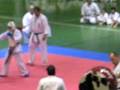 videos de kyokushin rodas navidad 2008: kumite maialen vs leire