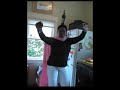 Odette doing the most awesome party trick
