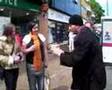Derek Marvo Street Magic - Soupie card trick!