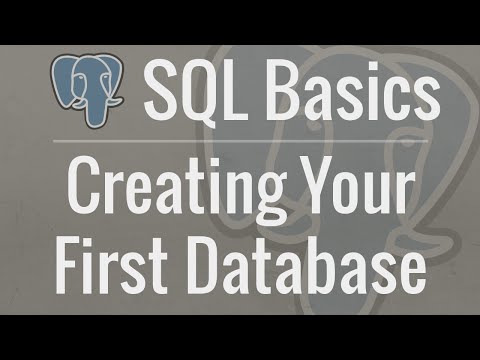 SQL Tutorial for Beginners 1: Installing PostgreSQL and Creating Your First Database