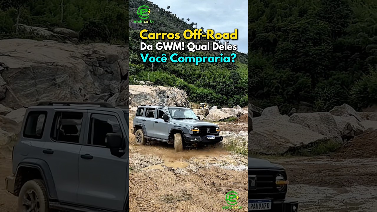 Carros Off-Road da GWM! Qual Deles Você Compraria?⚡