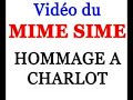 Le MIME SIME dans sa pièce "Hommage à Charlot"