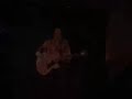 alain giroux plays slide guitar on tour in spain.